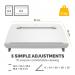 Fellowes Hana DocumentWriting Slope Adjustable Position White 8065801 BB74981