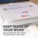 Fellowes Hana DocumentWriting Slope Adjustable Position White 8065801 BB74981