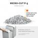 Fellowes Powershred LX211 Micro-Cut Shredder White 5050301 BB75154