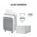 Fellowes Powershred LX211 Micro-Cut Shredder White 5050301 BB75154