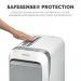 Fellowes Powershred LX221 Micro-Cut Shredder White 5050501 BB75156