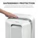 Fellowes Powershred LX201 Micro-Cut Shredder White 5160101 BB75158