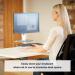 Fellowes Clarity Monitor Riser Clear Acrylic 9731001 BB75269