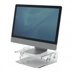Fellowes Clarity Adjustable Monitor Riser Clear Acrylic 9731101 BB75270