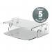 Fellowes Clarity Adjustable Monitor Riser Clear Acrylic 9731101 BB75270