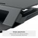 Fellowes Lotus LT Sit/Stand Workstation 8215001 Black BB75352