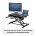 Fellowes Lotus LT Sit-Stand Workstation Black 8215001 BB75352