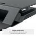 Fellowes Lotus LT Sit-Stand Workstation Black 8215001 BB75352