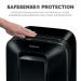 Fellowes Powershred LX200 Mini-Cut Shredder Black 5502301 BB76381