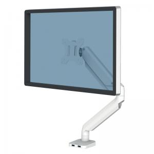 Fellowes Platinum Series Single Monitor Arm White 8056201 BB76419