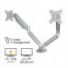 Fellowes Platinum Series Dual Monitor Arm Silver 8056501 BB76422