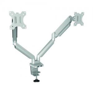 Fellowes Platinum Series Dual Monitor Arm Silver 8056501 BB76422