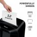 Fellowes Powershred LX85 Cross-Cut Shredder Black 4400901 BB76481