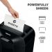 Fellowes Powershred LX25 Cross-Cut P-4 Shredder Black 4171101 BB77120