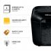 Fellowes Powershred LX25 Cross-Cut P-4 Shredder Black 4171101 BB77120