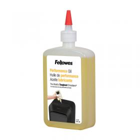 Fellowes Powershred Shredder Oil Light Amber 335ml Bottle 3608601 BB77555