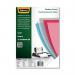 Fellowes Binding Covers for Comb and Wire Binding Machines A4 200 Mic Clear PET (Pack 100) 5384701 BB78271