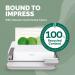 Fellowes Binding Covers for CombWire Binding Machines A4 250 Micron Clear PET (Pack of 100) 5384801 BB78272
