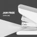 Fellowes LX860 Half Strip Stapler White 5016001 BB78679