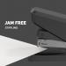 Fellowes LX860 Half Strip Stapler Black 5016101 BB78680