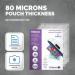 Fellowes Laminating Pouches 160 Micron Total Thickness Gloss A4 (Pack of 500) 100142462 BB78973