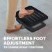 Fellowes Hana Footrest Black 100016998 BB79610