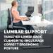 Fellowes Lumbar Cushion Black 100119853 BB80306