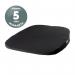 Fellowes Breyta Wedge Seat Cushion Black 100119849 BB80307