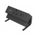 Fellowes Power Desk Type G UKIE 1 Socket 1 USB-A + 1 USB-C Port Black 100136980 BB80635