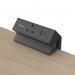Fellowes Power Desk Type G UKIE 1 Socket 1 USB-A + 1 USB-C Port Black 100136980 BB80635