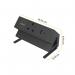 Fellowes Power Desk Type G UKIE 1 Socket 1 USB-A + 1 USB-C Port Black 100136980 BB80635