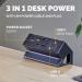 Fellowes Power Desk Type G UKIE 1 Socket 1 USB-A + 1 USB-C Port Black 100136980 BB80635