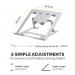 Fellowes Alumia Portable Laptop Stand Silver 100138867 BB80820