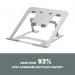 Fellowes Alumia Portable Laptop Stand Silver 100138867 BB80820