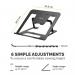 Fellowes Alumia Portable Laptop Stand Black 100138868 BB80821