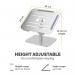 Fellowes Alumia Desk Based Laptop Stand Silver 100138880 BB80822