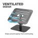 Fellowes Alumia Desk Based Laptop Stand Black 100138881 BB80823