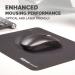 Fellowes Breyta XL Fabric Mouse Pad Black 100138995 BB80863