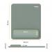 Fellowes Breyta Standard Mouse Pad Wrist Rest Sage 100142558 BB81219