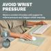 Fellowes Breyta XL Mouse Pad Wrist Rest Sage 100142563 BB81224
