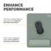 Fellowes Breyta XL Mouse Pad Wrist Rest Sage 100142563 BB81224