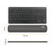 Fellowes Breyta Compact Keyboard Wrist Rest Black 100142570 BB81231