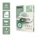 Fellowes Recycled Laminating Pouches 80 Micron A4 Gloss (Pack of 100) 100142987 BB81335