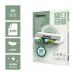 Fellowes Recycled Laminating Pouches 80 Micron A3 Gloss (Pack of 100) 100142988 BB81336