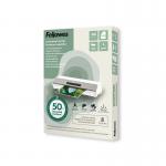 Fellowes Recycled A6 Laminating Pouches Gloss 80 Micron (Pack of 100) 100143441 BB81389