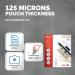 Fellowes Laminating Pouches 250 Micron Total Thickness Gloss A4 (Pack of 500) 1100144249 BB81490