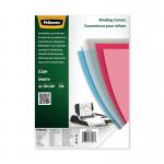Fellowes Binding Covers for Comb and Wire Binding Machines A4 150 Mic Clear PET (Pack 100) 5384501 BB82697