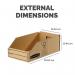 Bankers Box Earth Series Parts Bin 147mm (Pack of 50) 7354 BB88045