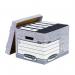 Bankers Box Storage Box Grey Standard (Pack of 10) 00810-FF BB88537