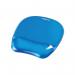 The Fellowes Mouse Mat in Blue features a stunning Crystal Gel design. The sleek, smooth surface provides comfortable support for your wrist while using your mouse. The vibrant blue color adds a pop of color to your desk setup.